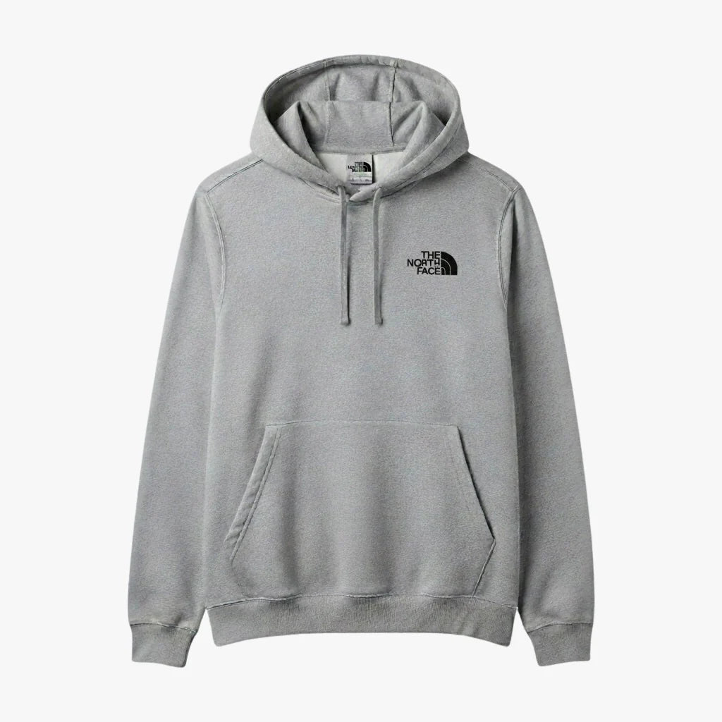 North Face Kapüşonlu Gri Sweat