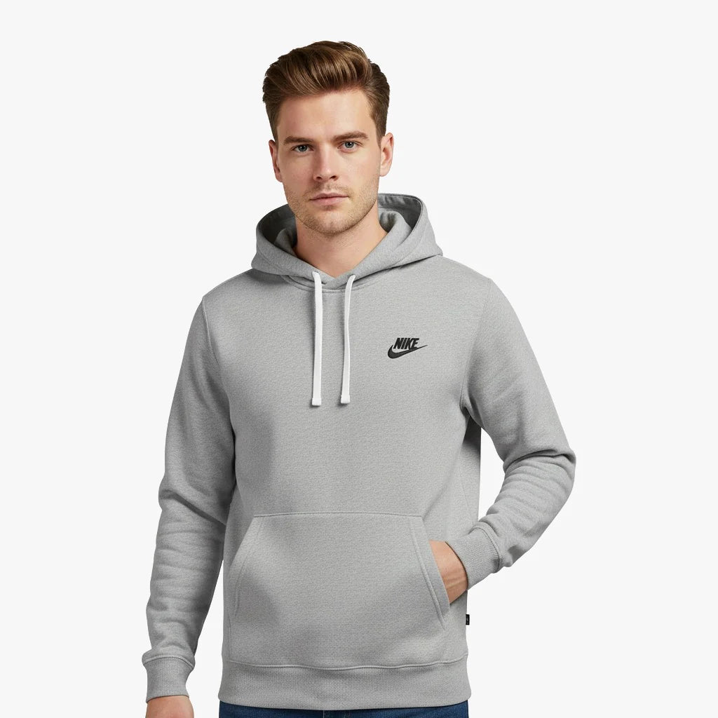 Nike Kapüşonlu Gri Sweat